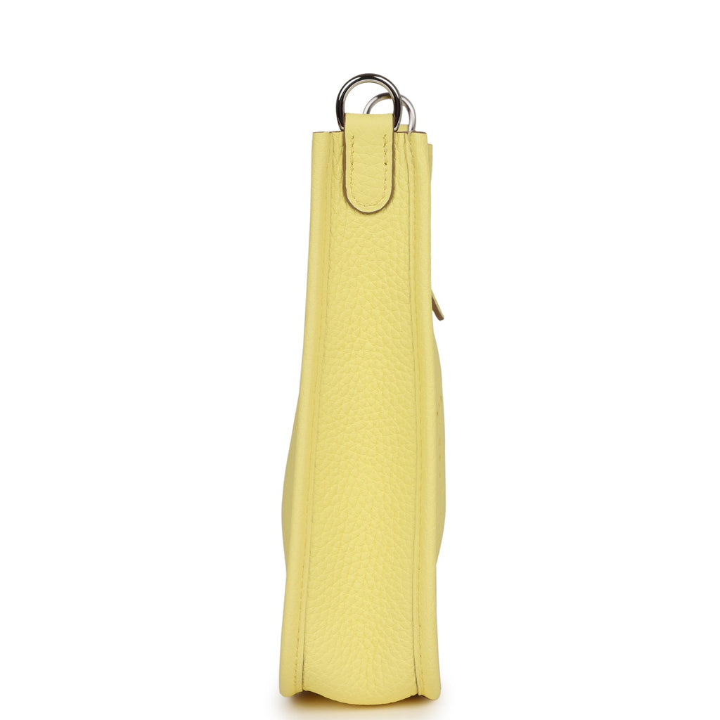 Hermès Evelyne TPM Limoncello Clemence Palladium Hardware