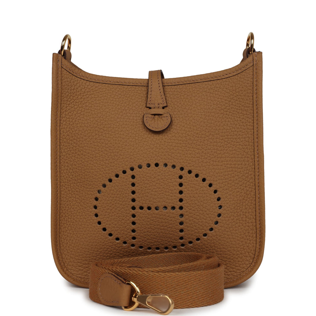 Hermès Evelyne TPM Biscuit Clemence Gold Hardware