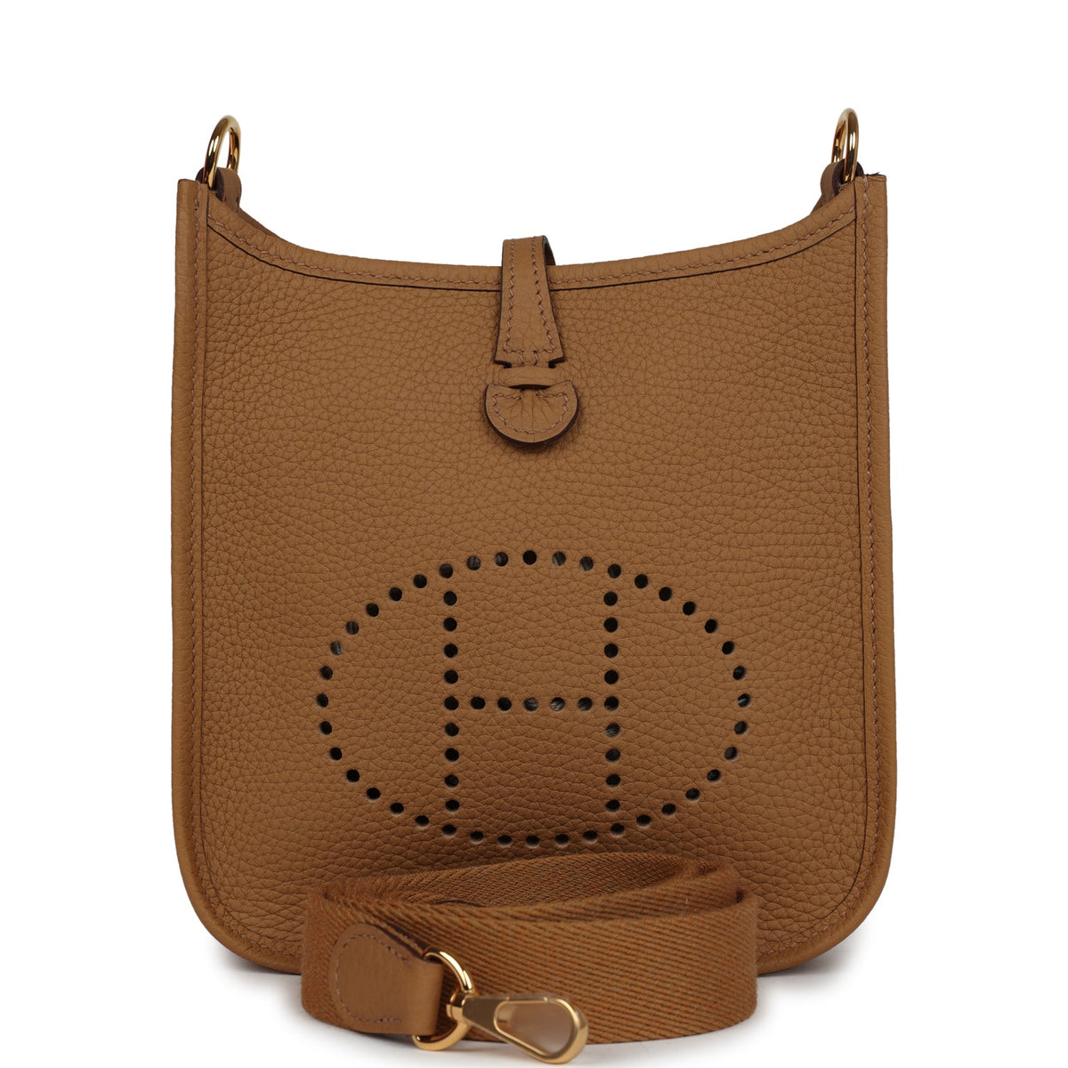 Hermès Evelyne TPM Biscuit Clemence Gold Hardware