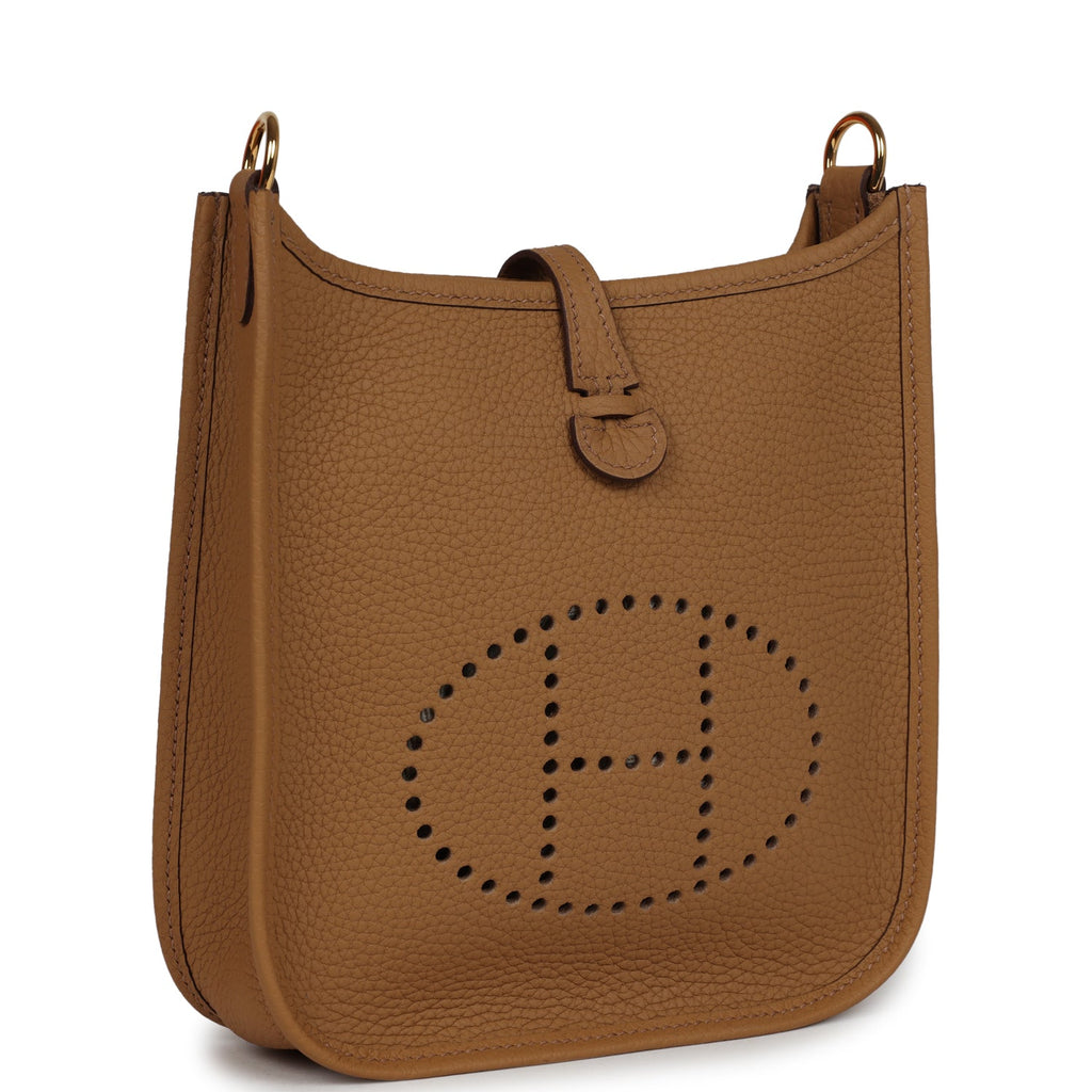 Hermès Evelyne TPM Biscuit Clemence Gold Hardware