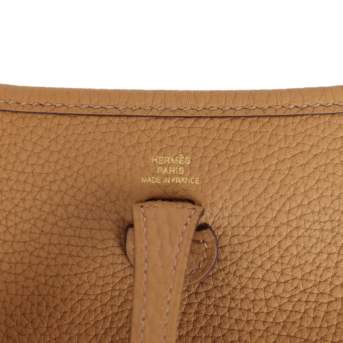 Hermès Evelyne TPM Biscuit Clemence Gold Hardware