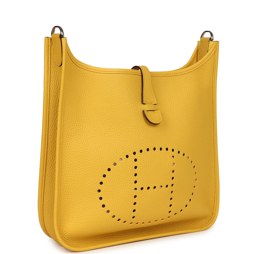 Hermès Evelyne III PM Sun Clemence Palladium Hardware