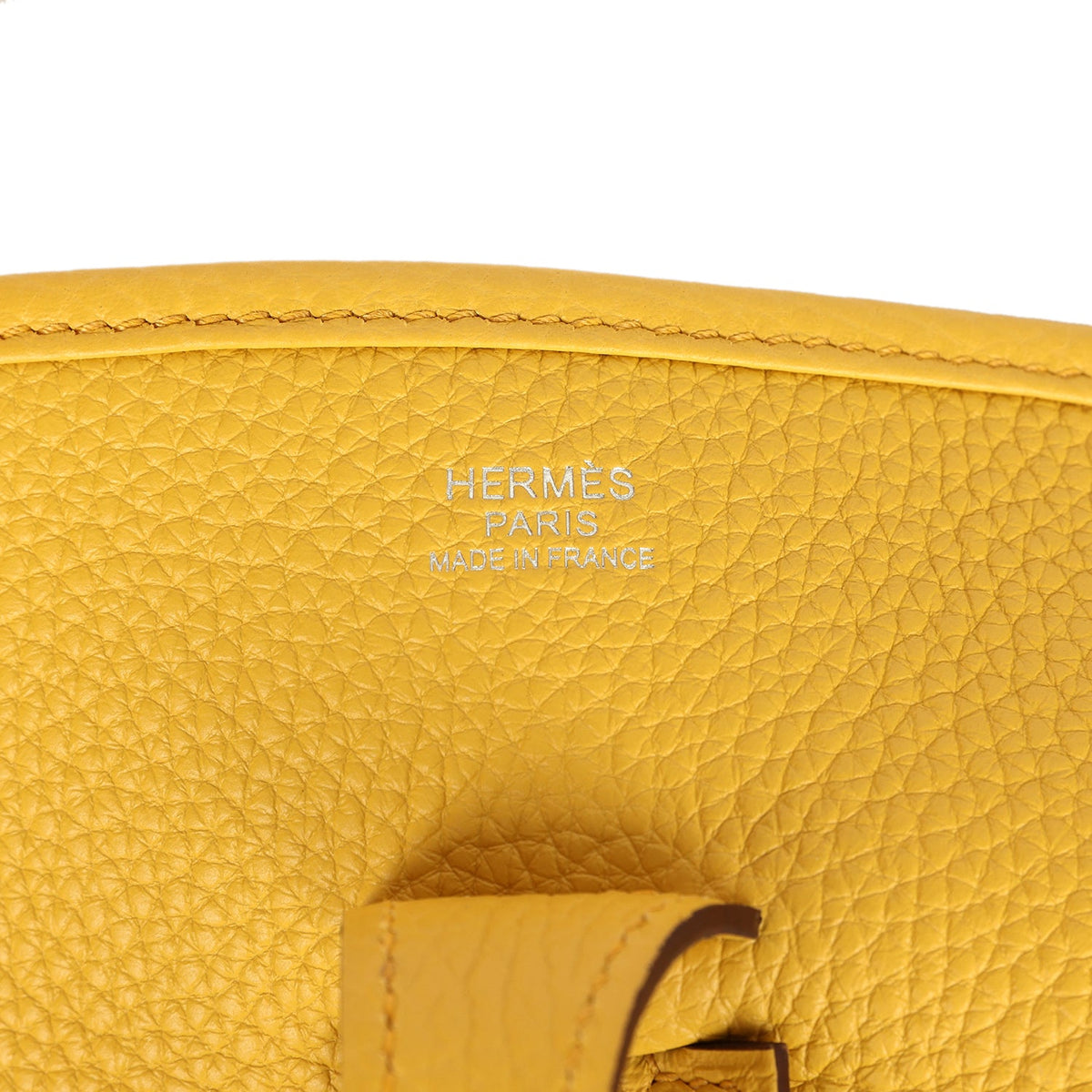 Hermès Evelyne III PM Sun Clemence Palladium Hardware