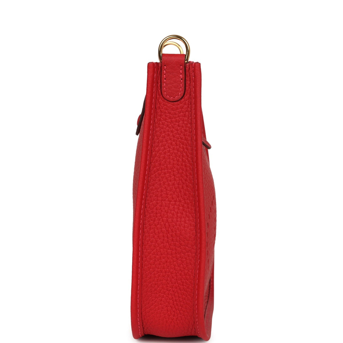 Hermès Evelyne TPM Vermillion Clemence Gold Hardware