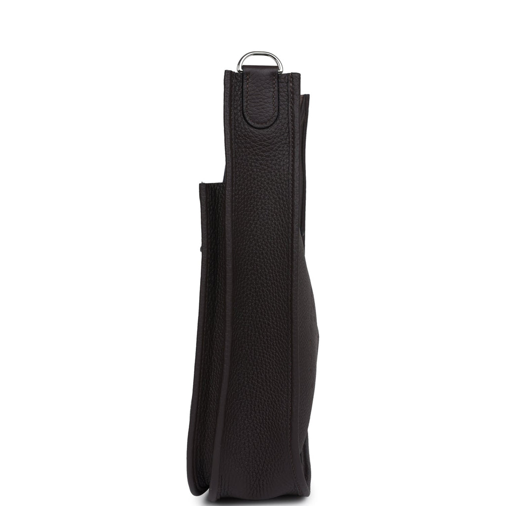 Hermès Evelyne III PM Macassar Clemence Palladium Hardware
