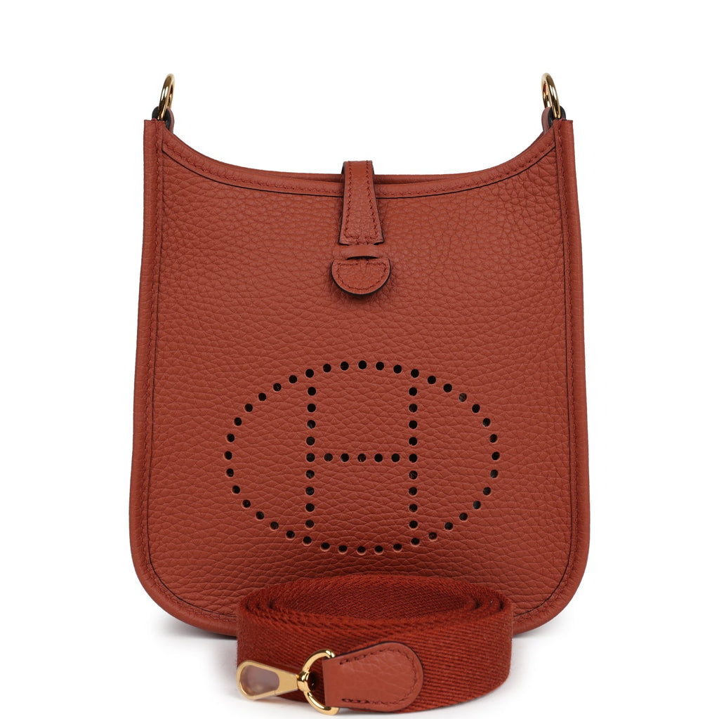 Hermès Evelyne TPM Cuivre Clemence Gold Hardware