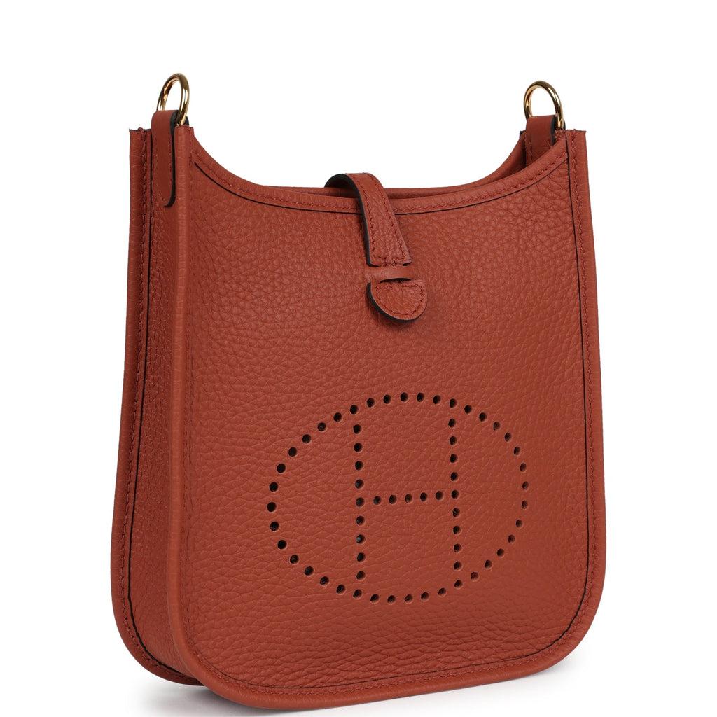 Hermès Evelyne TPM Cuivre Clemence Gold Hardware