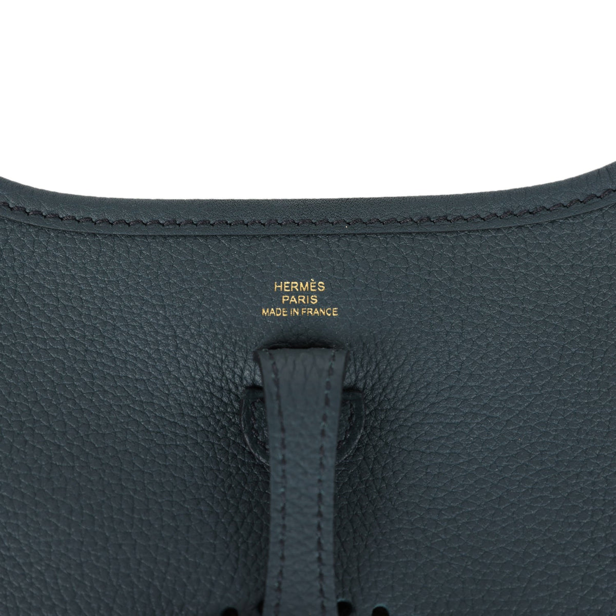 Hermès Evelyne TPM Vert Cypress Clemence Gold Hardware