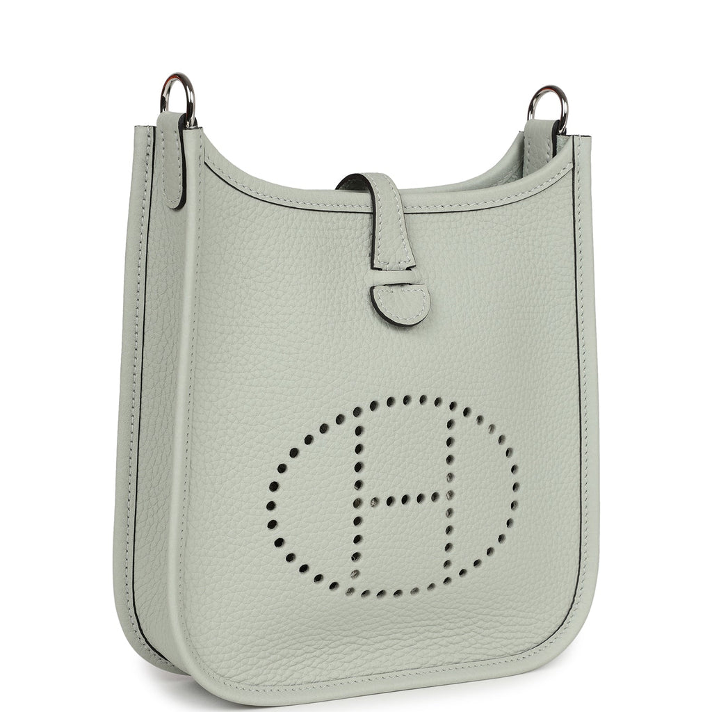 Hermès Evelyne TPM Gris Neve Clemence Palladium Hardware