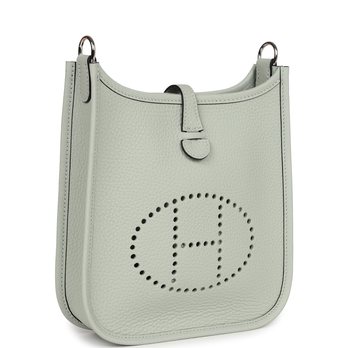 Hermès Evelyne TPM Gris Neve Clemence Palladium Hardware
