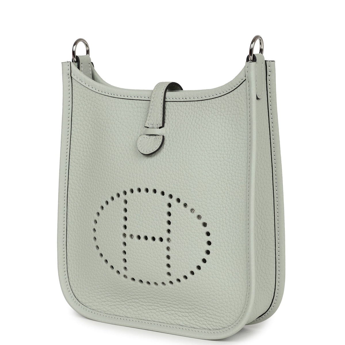 Hermès Evelyne TPM Gris Neve Clemence Palladium Hardware
