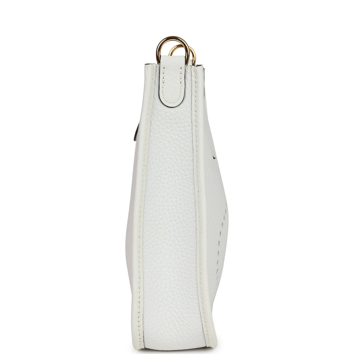 Hermès Evelyne TPM New White Clemence Gold Hardware
