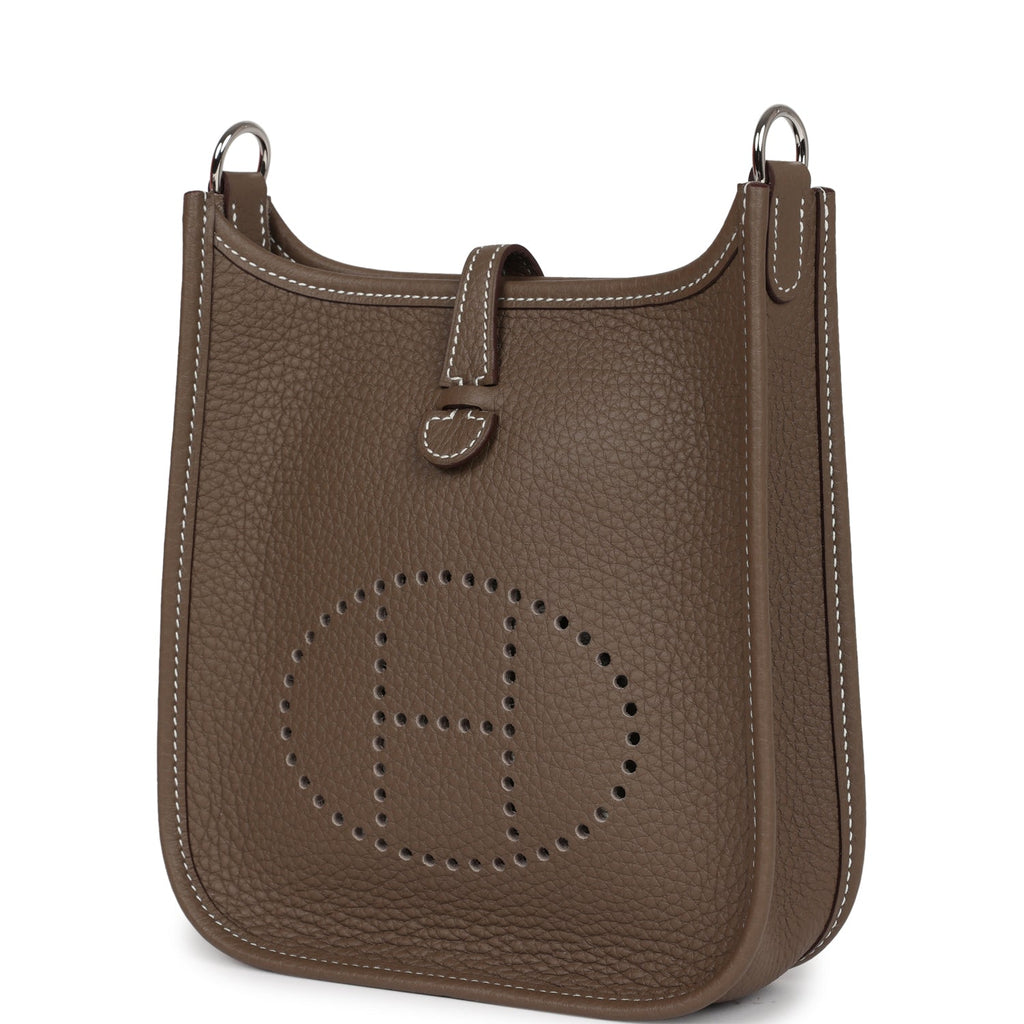 Hermès Evelyne TPM Etoupe Clemence Palladium Hardware
