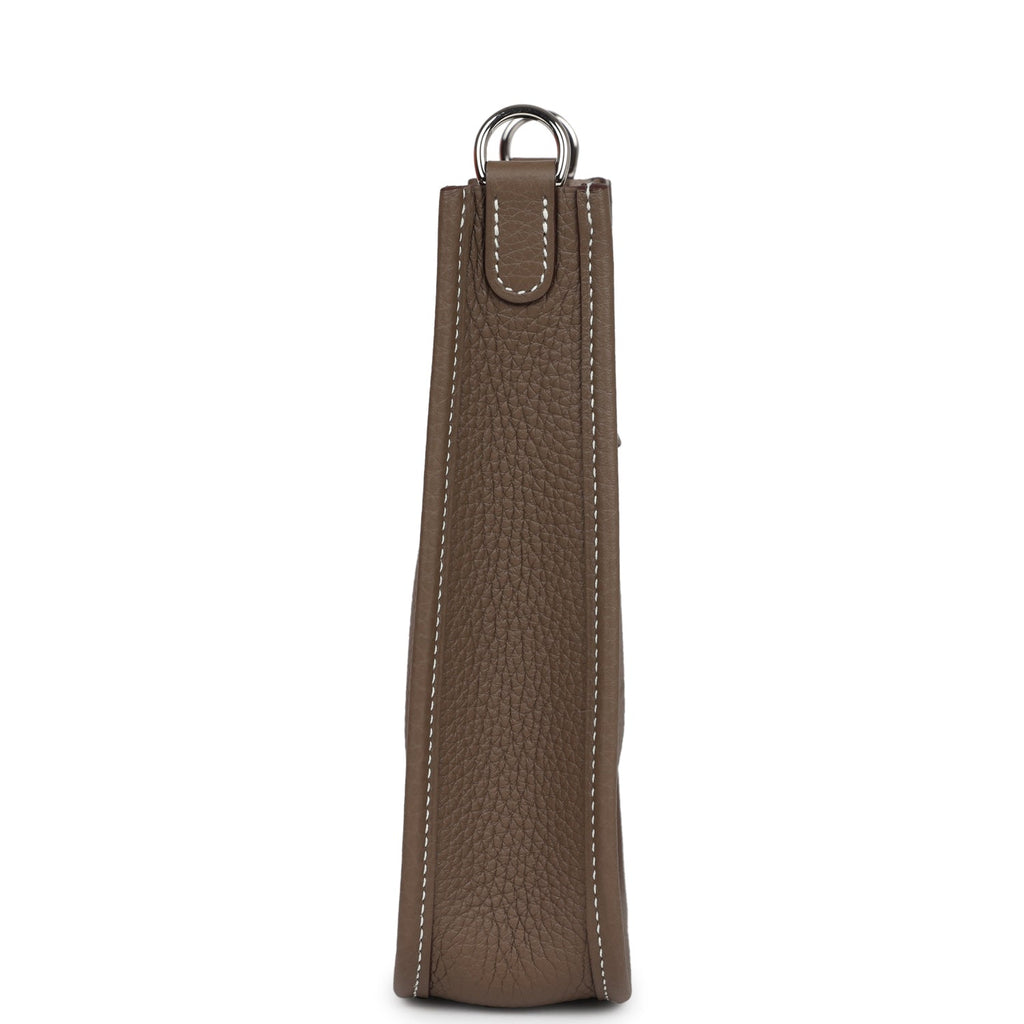 Hermès Evelyne TPM Etoupe Clemence Palladium Hardware