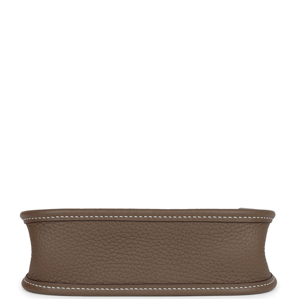Hermès Evelyne TPM Etoupe Clemence Palladium Hardware