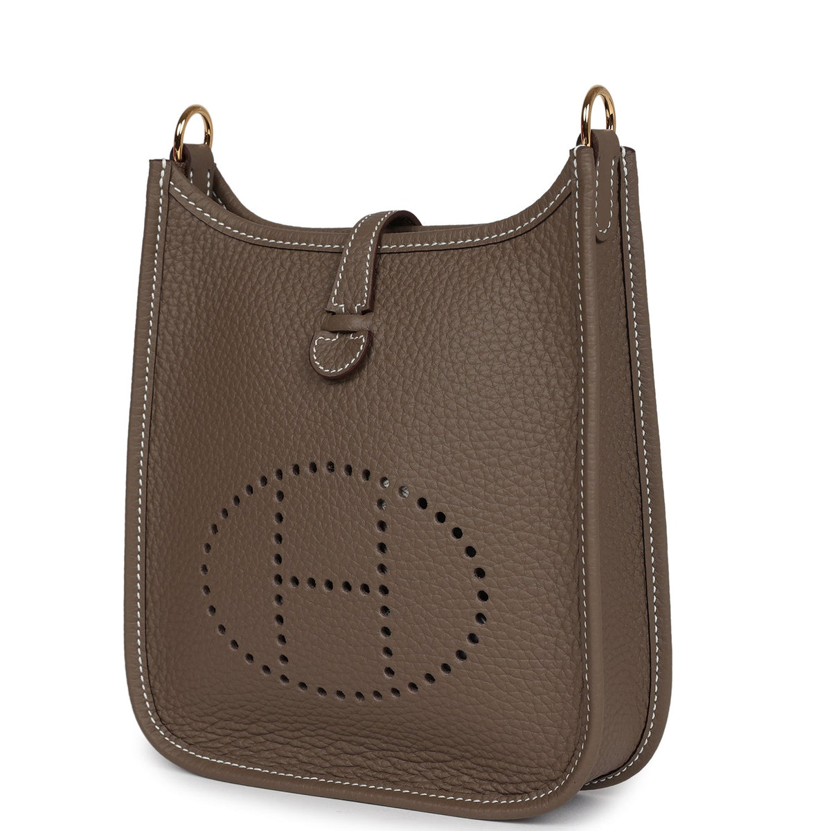 Hermès Evelyne TPM Etoupe Clemence Gold Hardware