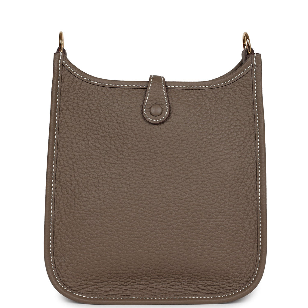 Hermès Evelyne TPM Etoupe Clemence Gold Hardware