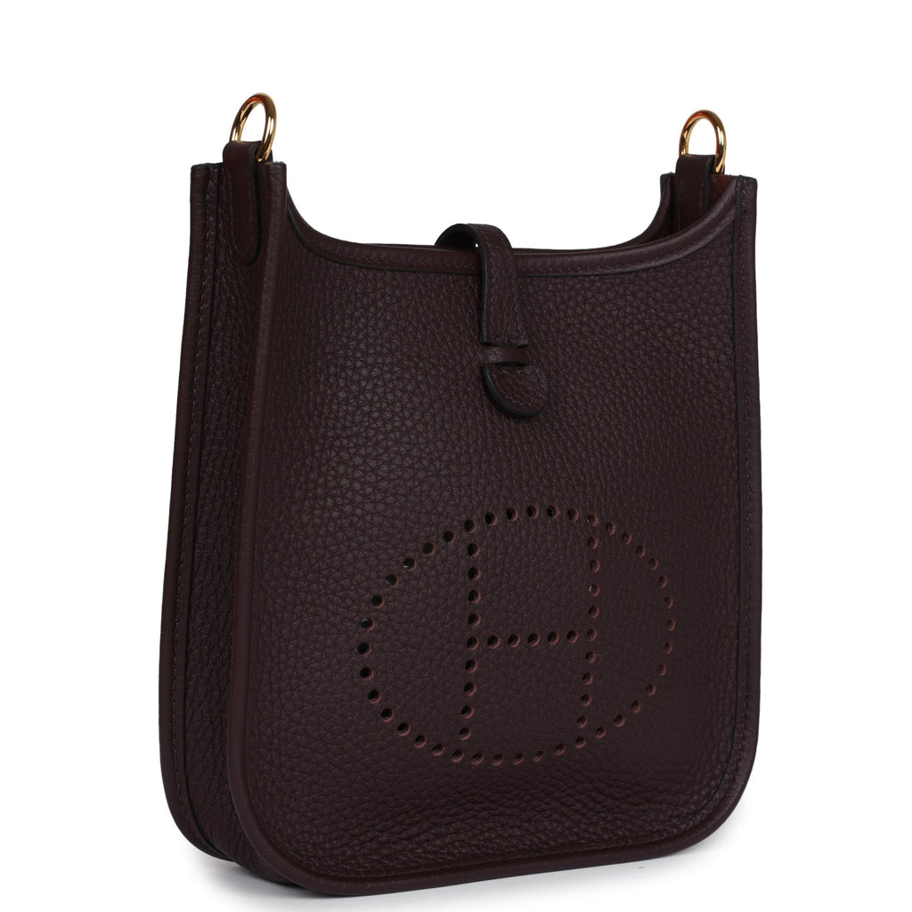 Hermès Evelyne TPM Rouge Sellier Clemence Gold Hardware