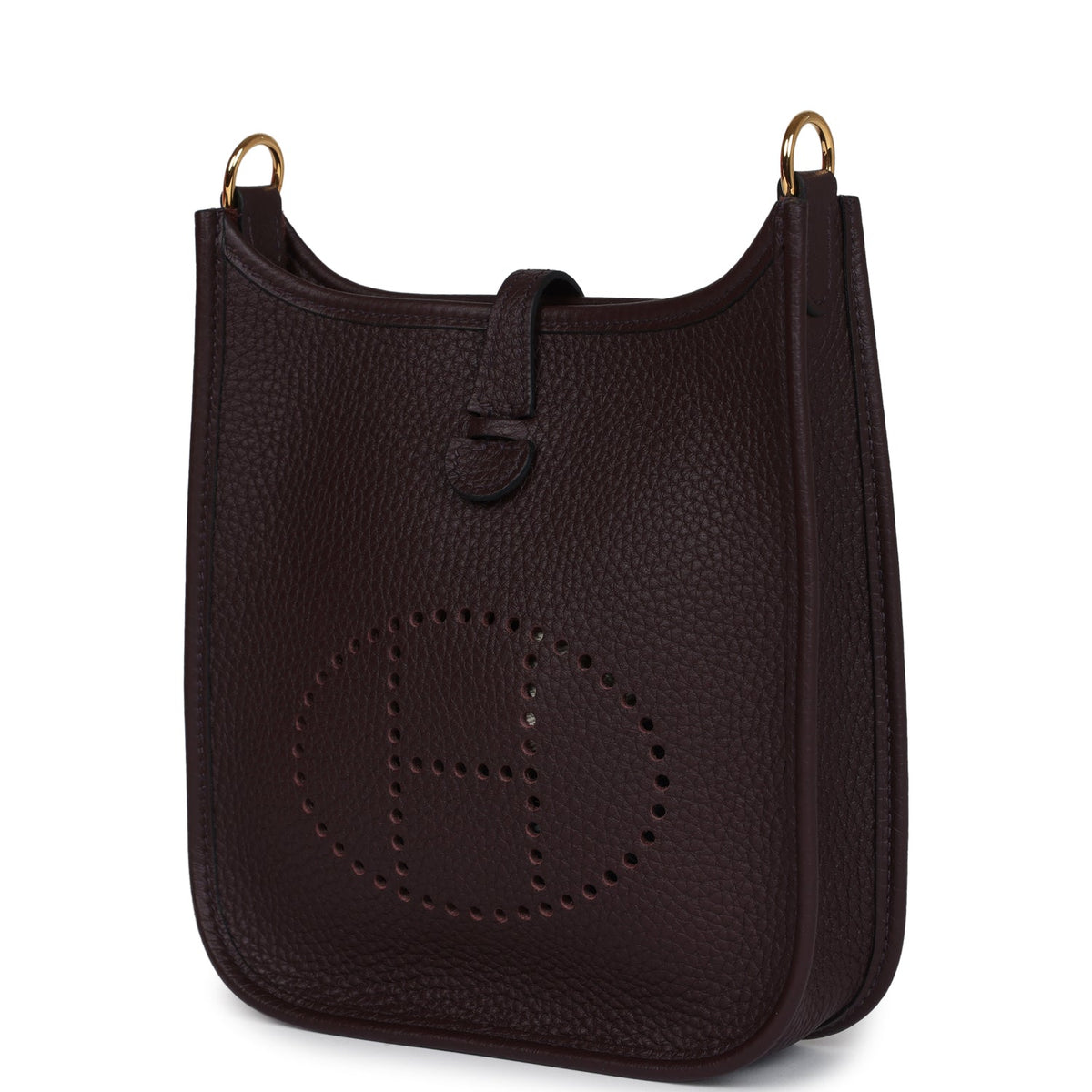 Hermès Evelyne TPM Rouge Sellier Clemence Gold Hardware