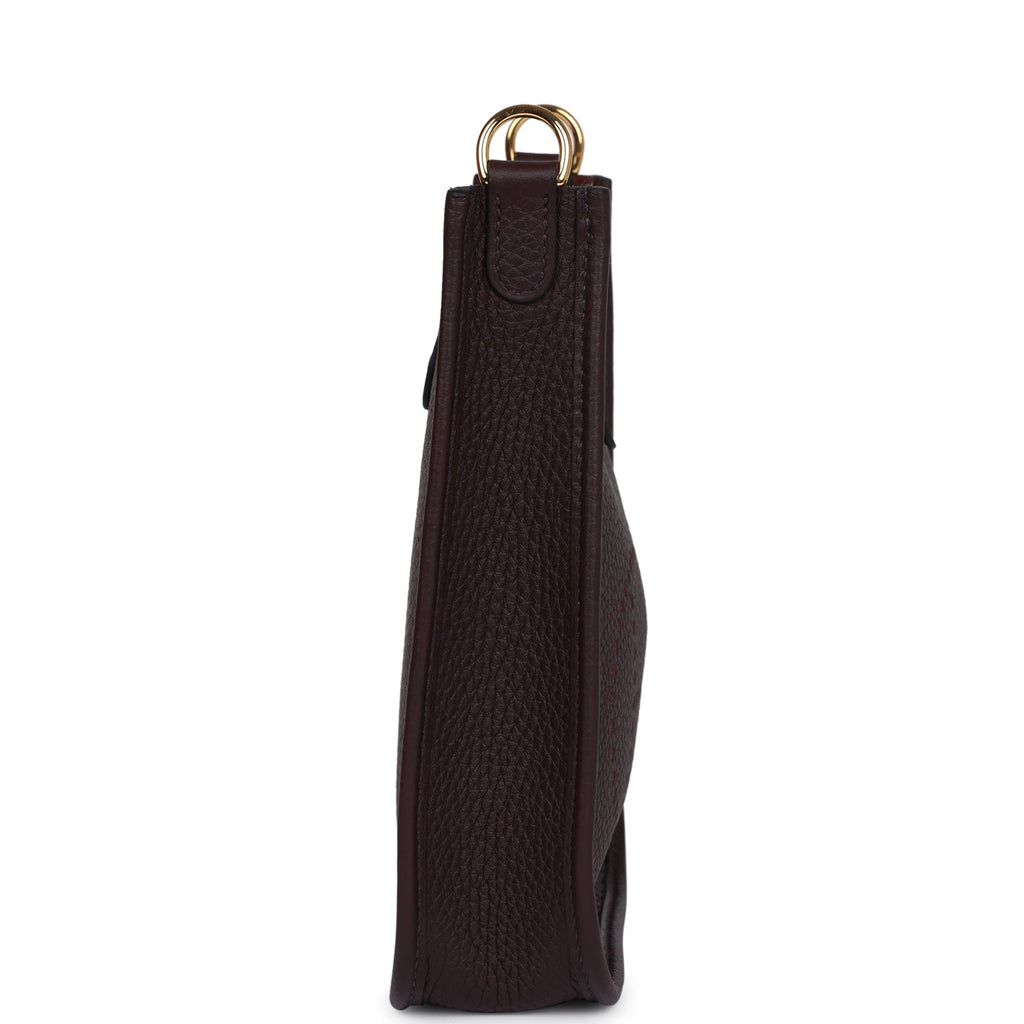 Hermès Evelyne TPM Rouge Sellier Clemence Gold Hardware