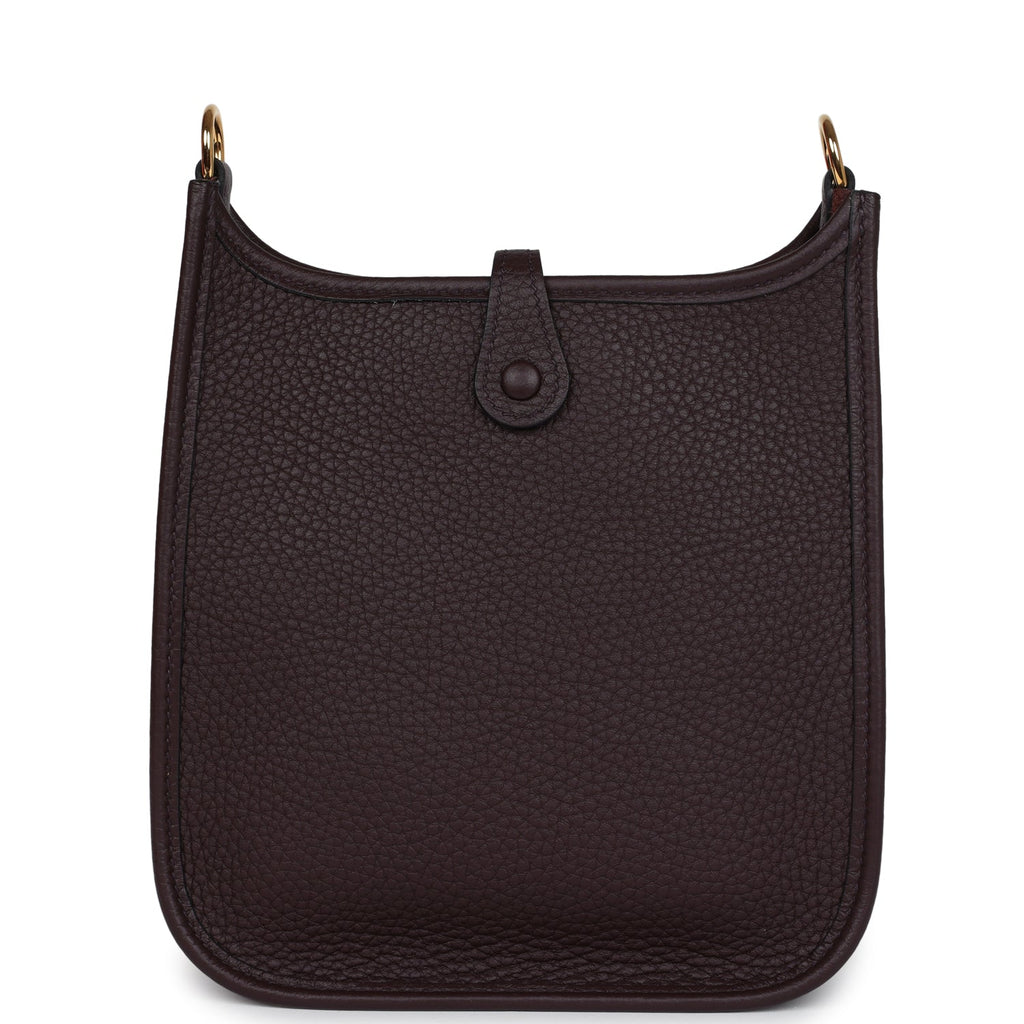 Hermès Evelyne TPM Rouge Sellier Clemence Gold Hardware
