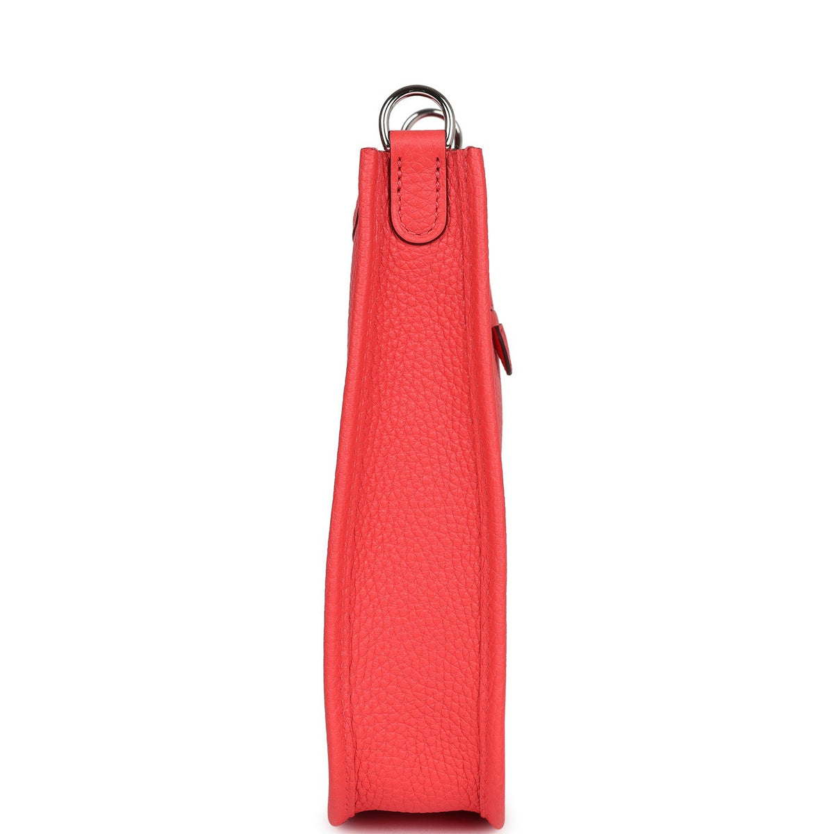 Hermès Evelyne TPM Rose Texas Clemence Palladium Hardware