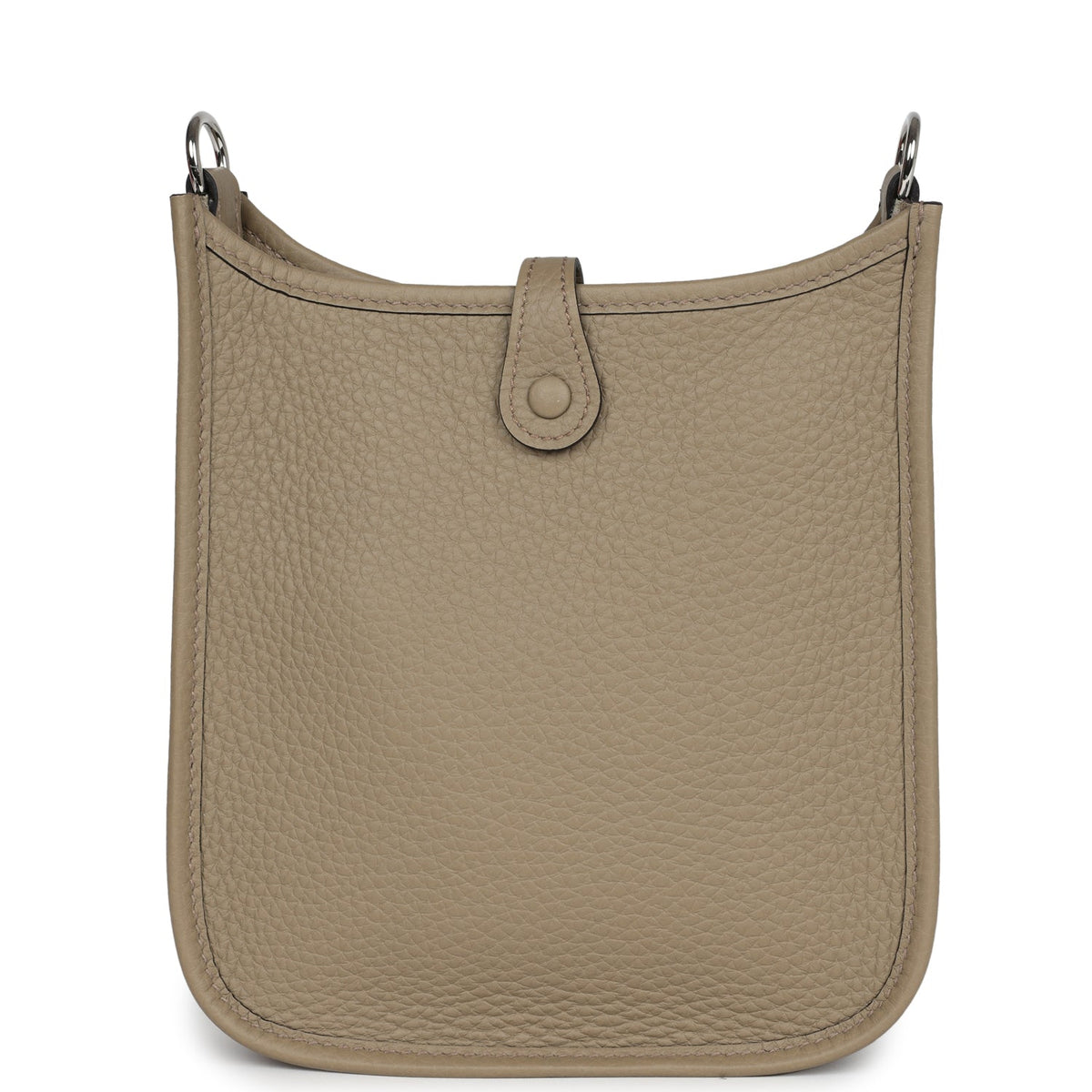 Hermès Evelyne TPM Beige Marfa Clemence Palladium Hardware