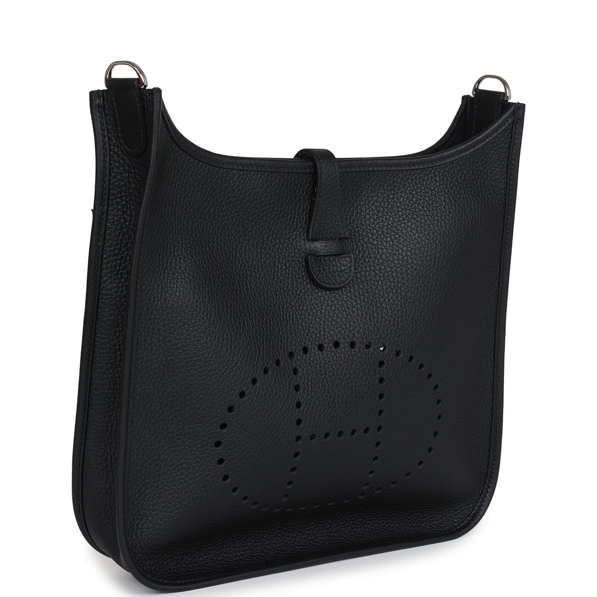 Hermès Evelyne III PM Black Clemence Palladium Hardware