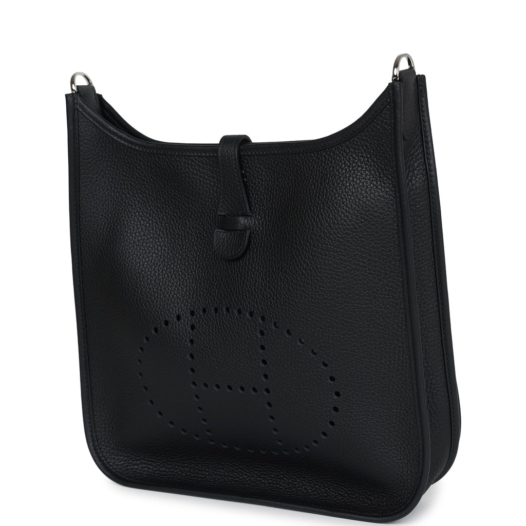 Hermès Evelyne III PM Black Clemence Palladium Hardware