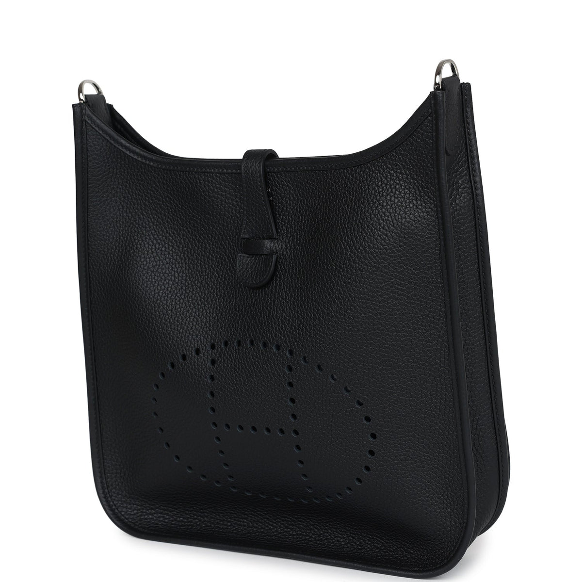 Hermès Evelyne III PM Black Clemence Palladium Hardware