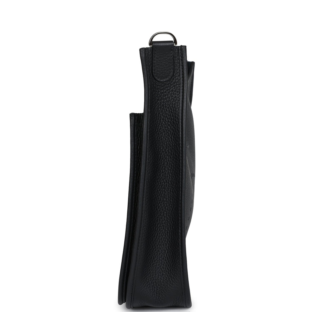 Hermès Evelyne III PM Black Clemence Palladium Hardware
