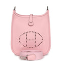 Hermès Evelyne TPM Rose Sakura Clemence Palladium Hardware