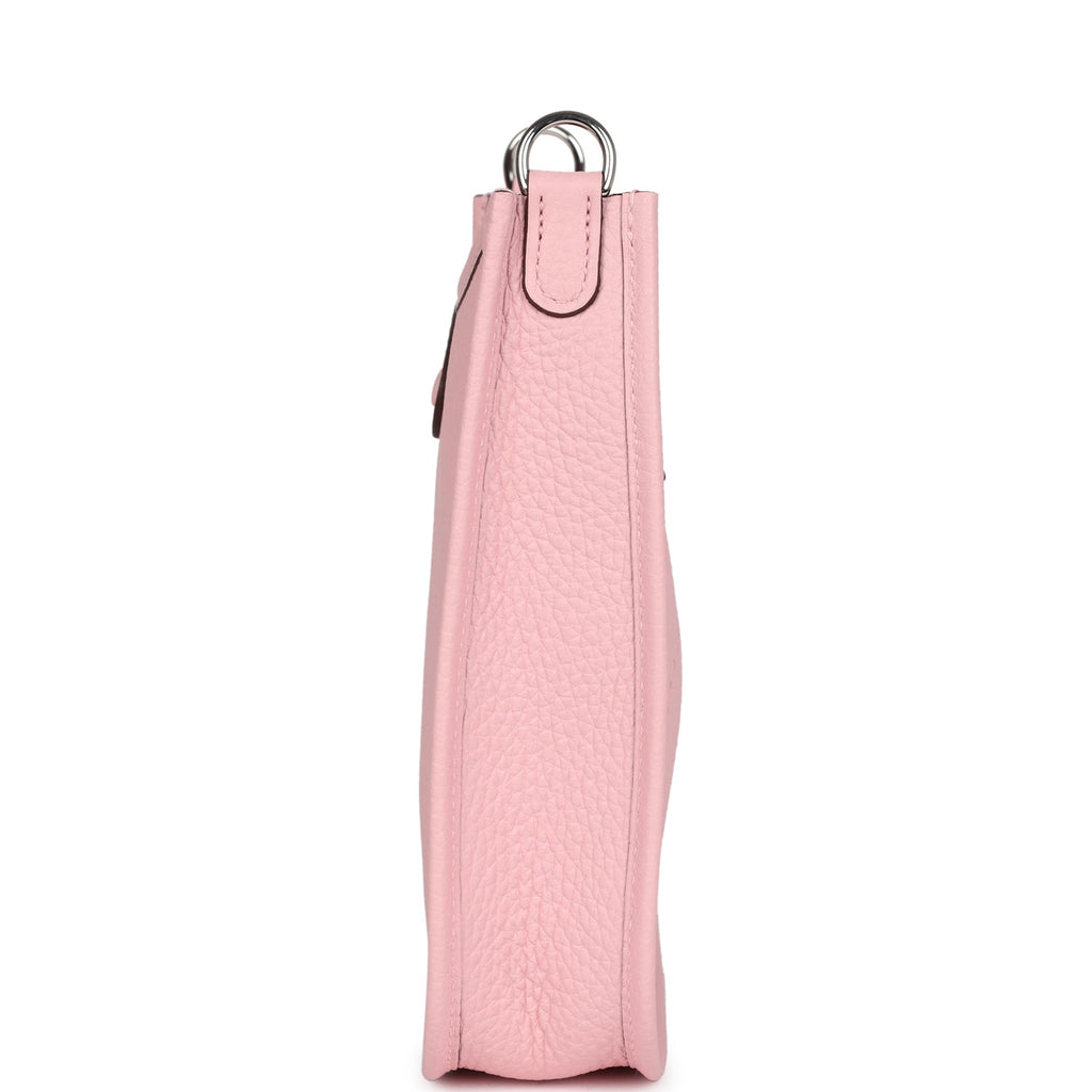 Hermès Evelyne TPM Rose Sakura Clemence Palladium Hardware