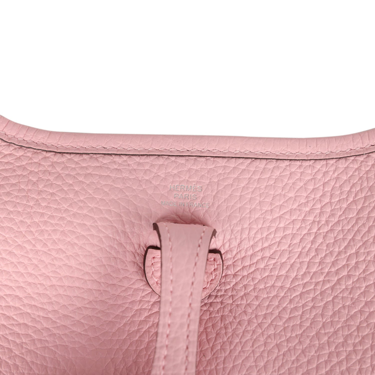 Hermès Evelyne TPM Rose Sakura Clemence Palladium Hardware