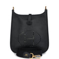 Hermès Evelyne TPM Black Clemence Gold Hardware