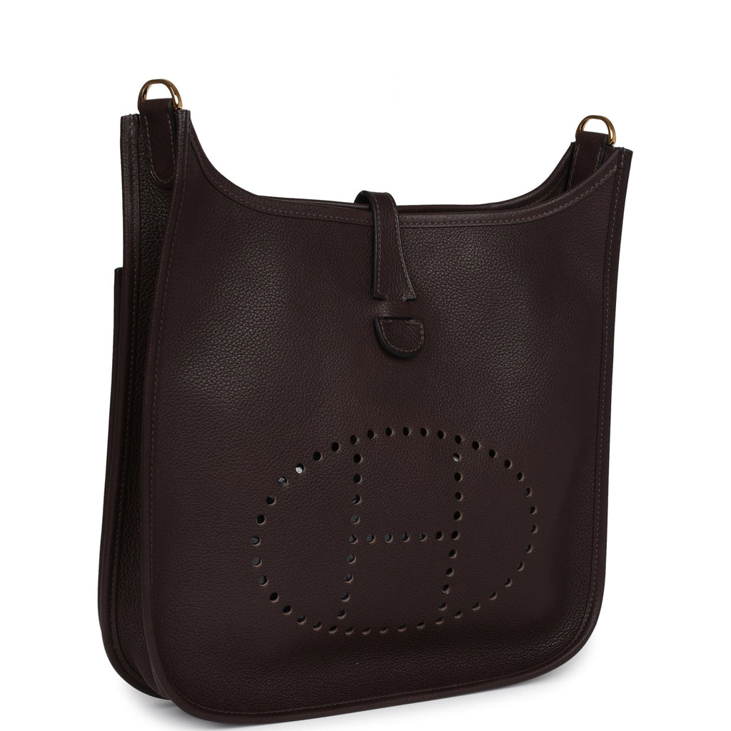 Hermès Evelyne PM Ebene Barenia Faubourg Gold Hardware