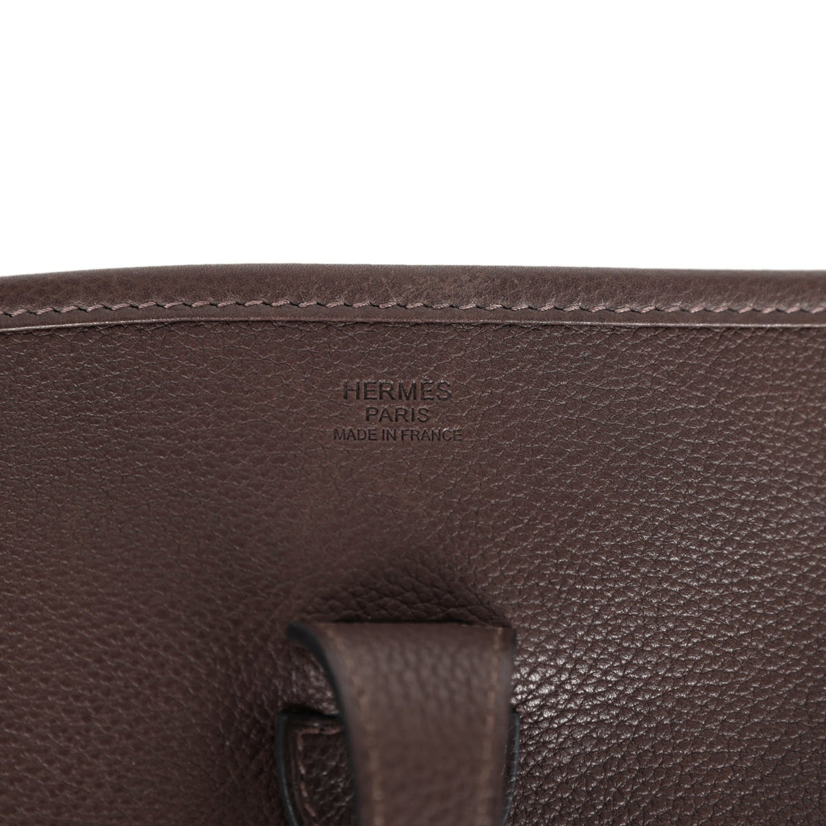 Hermès Evelyne PM Ebene Barenia Faubourg Gold Hardware