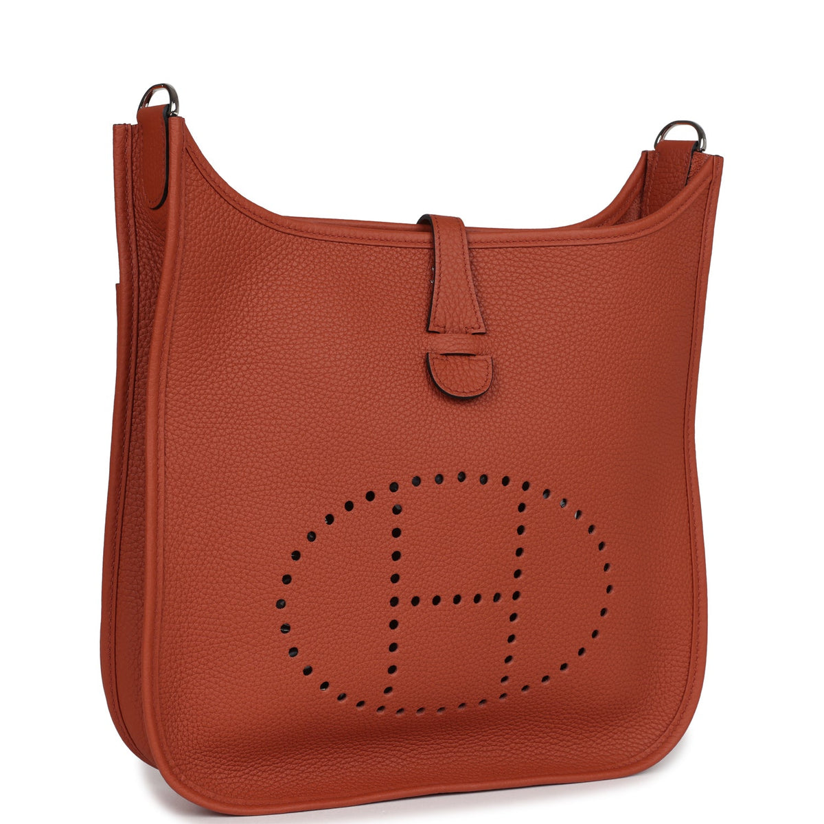 Hermès Evelyne III PM Cuivre Clemence Palladium Hardware