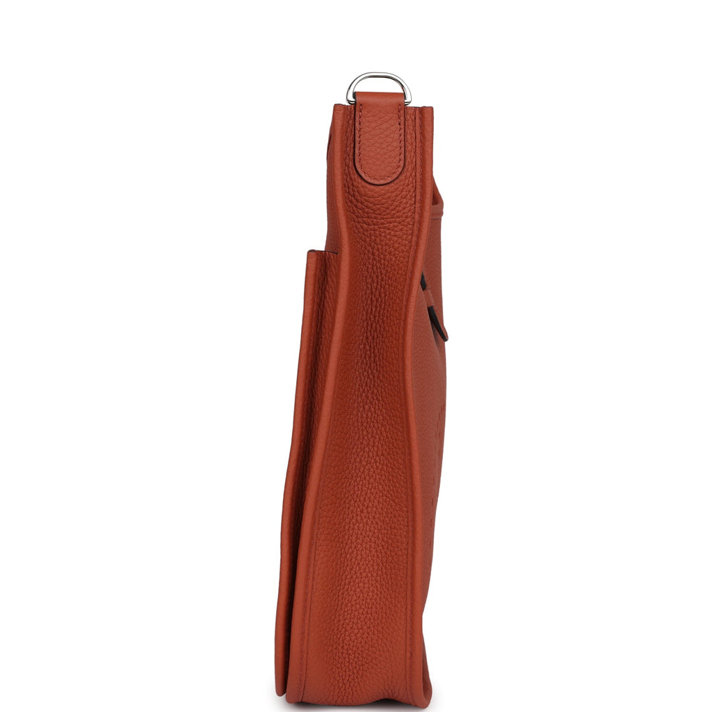 Hermès Evelyne III PM Cuivre Clemence Palladium Hardware