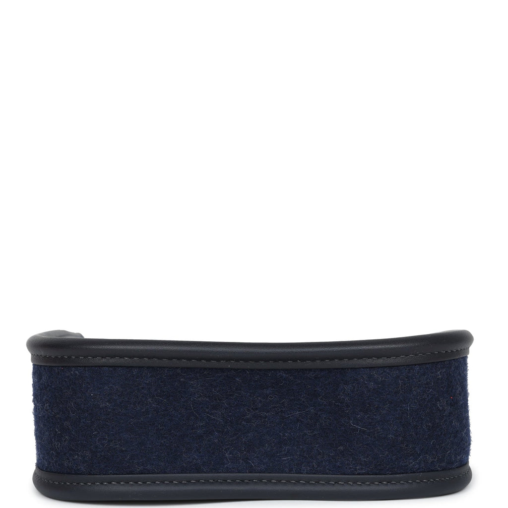 Hermès Evelyne TPM Bleu Nuit Feutre and Caban Swift Gold Hardware