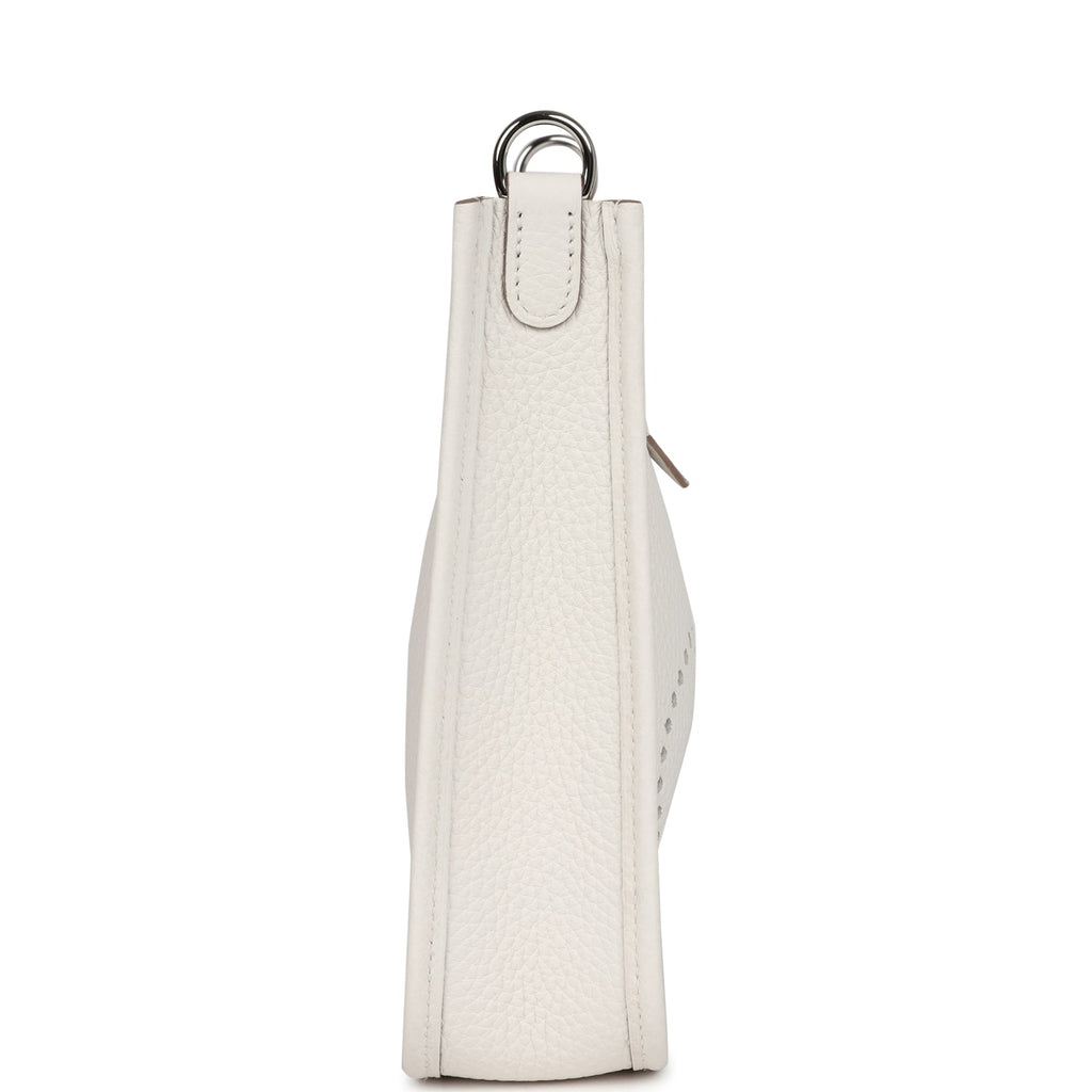Hermès Evelyne TPM Gris Pale Clemence Palladium Hardware