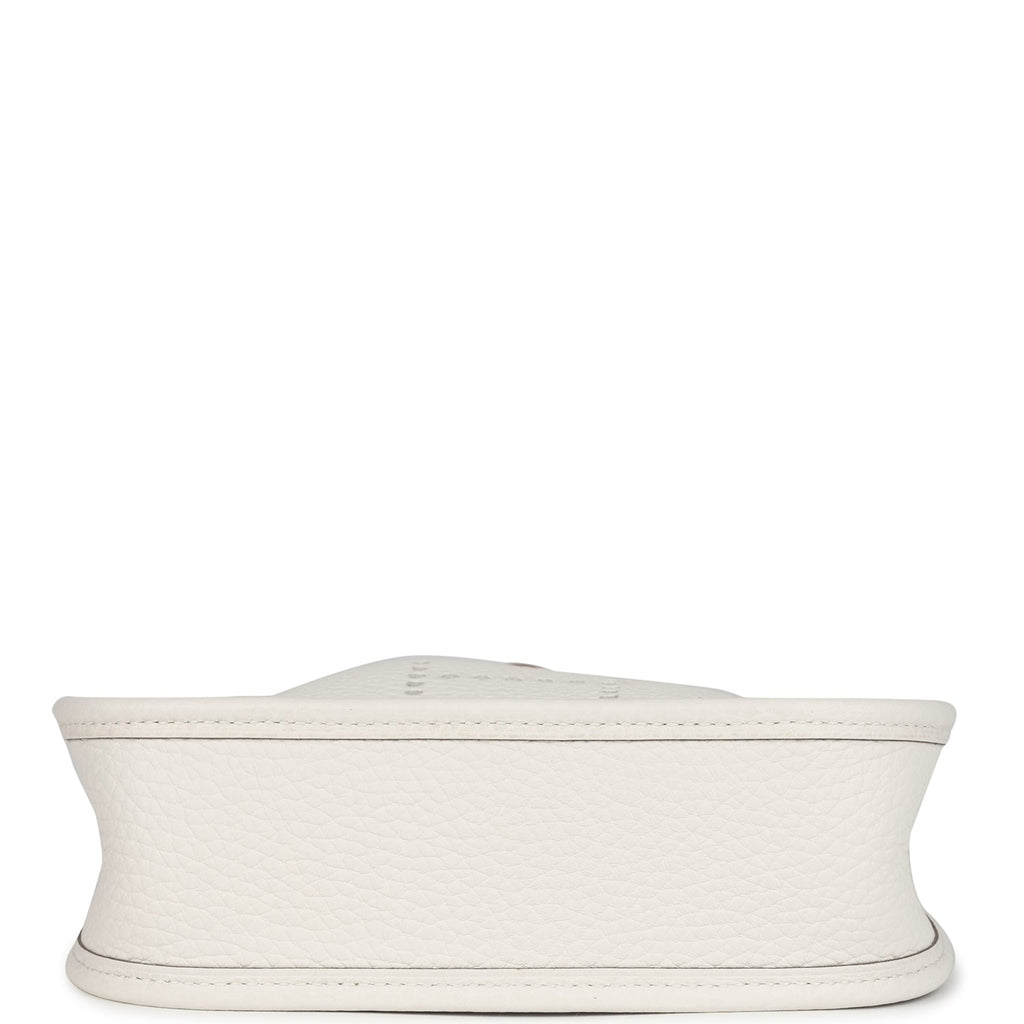 Hermès Evelyne TPM Gris Pale Clemence Palladium Hardware