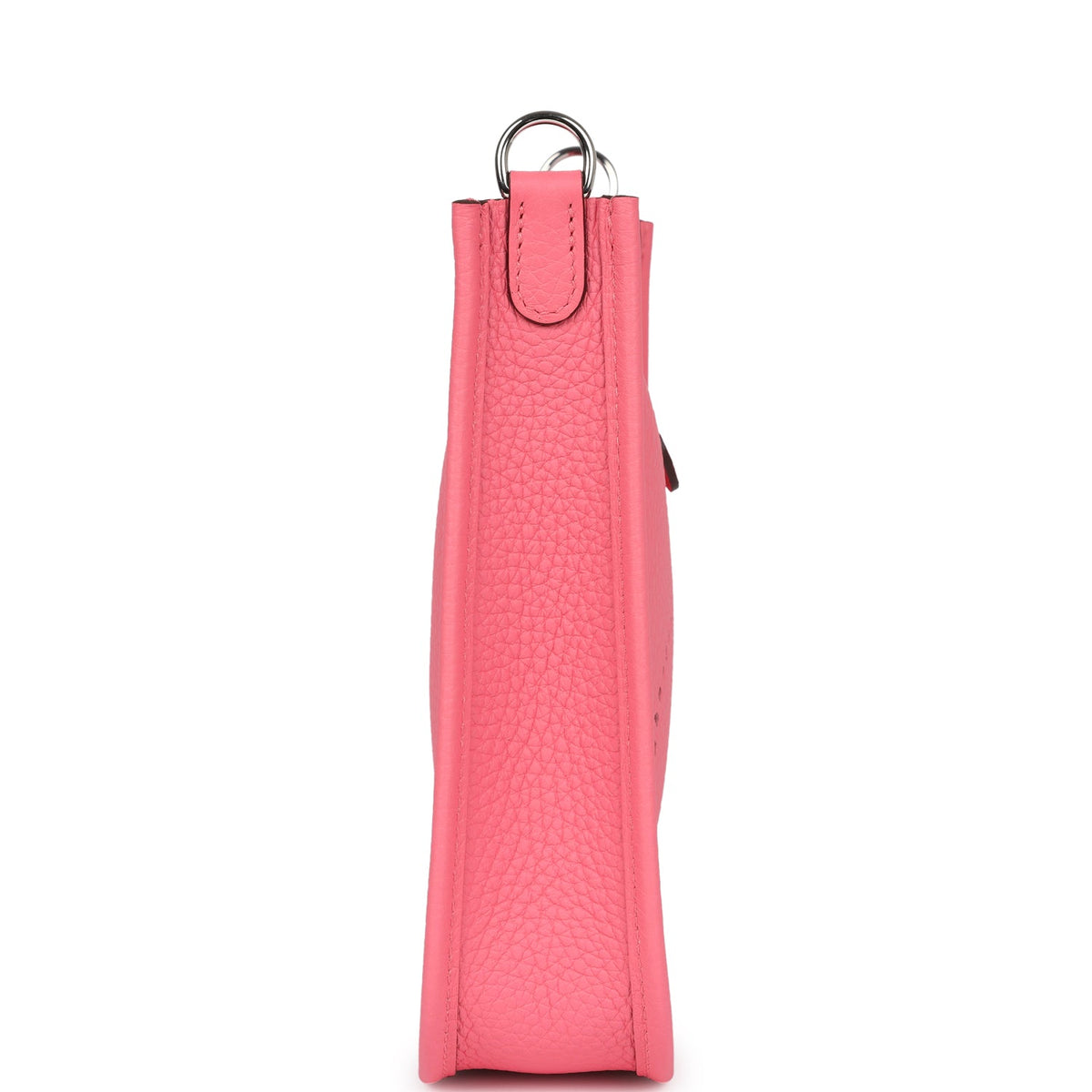 Hermès Evelyne TPM Rose Azalee Clemence Palladium Hardware