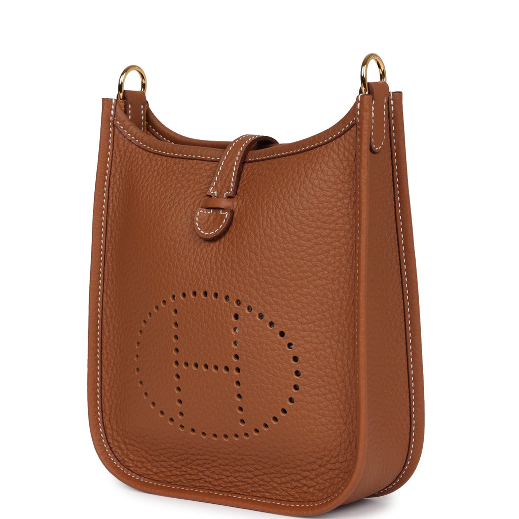 Hermès Evelyne TPM Gold Clemence Gold Hardware