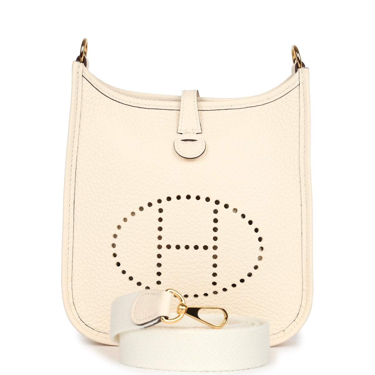 Hermès Evelyne TPM Nata Clemence Gold Hardware