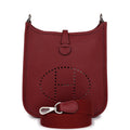 Hermès Evelyne TPM Rouge H Clemence Palladium Hardware