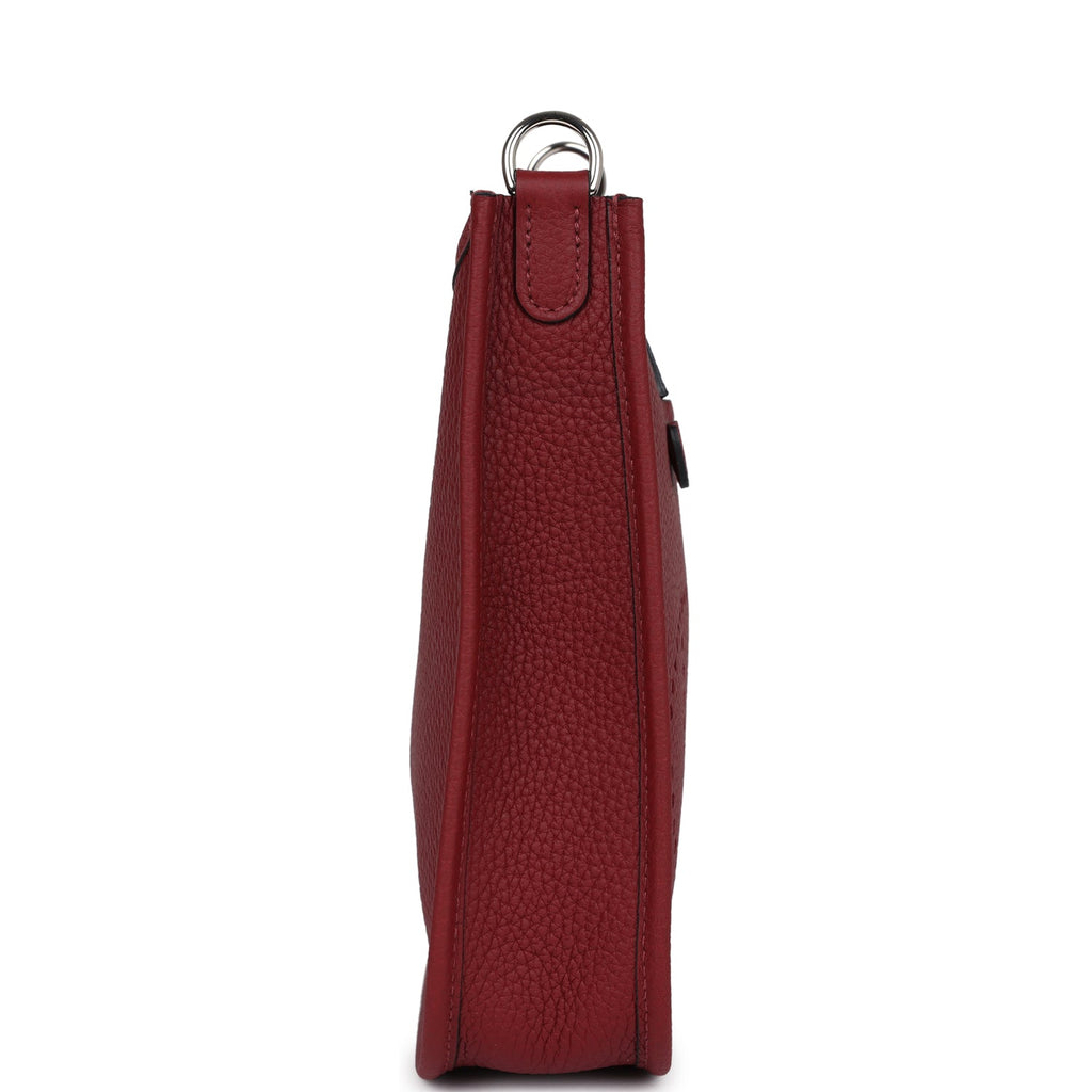 Hermès Evelyne TPM Rouge H Clemence Palladium Hardware