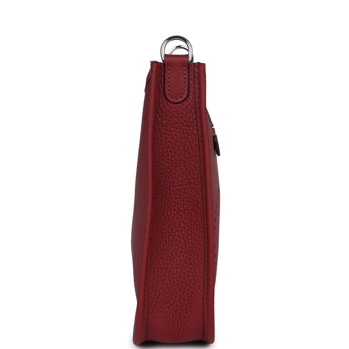 Hermès Evelyne TPM Rouge H Clemence Palladium Hardware