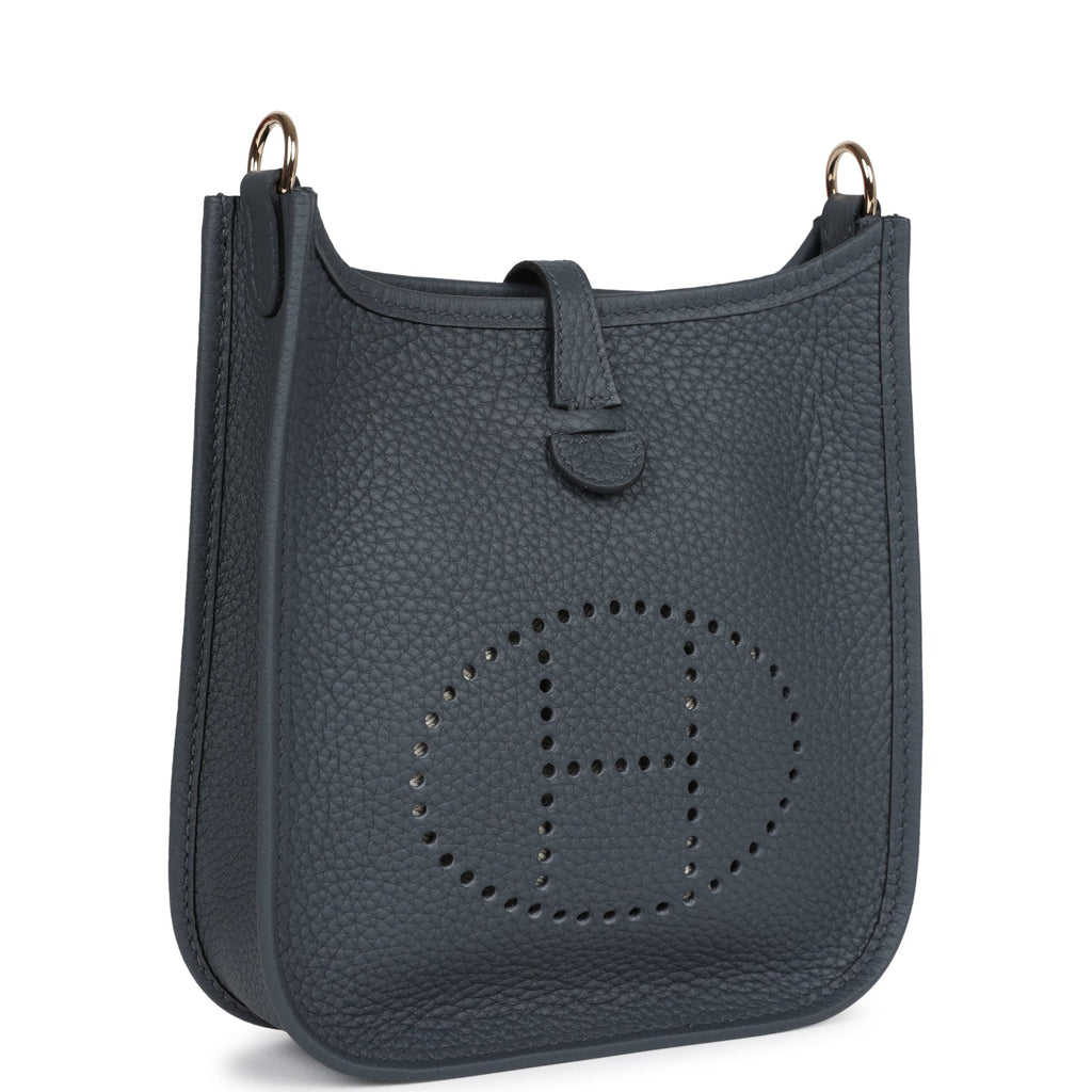 Hermès Evelyne TPM Gris Misty Clemence Permabrass Hardware