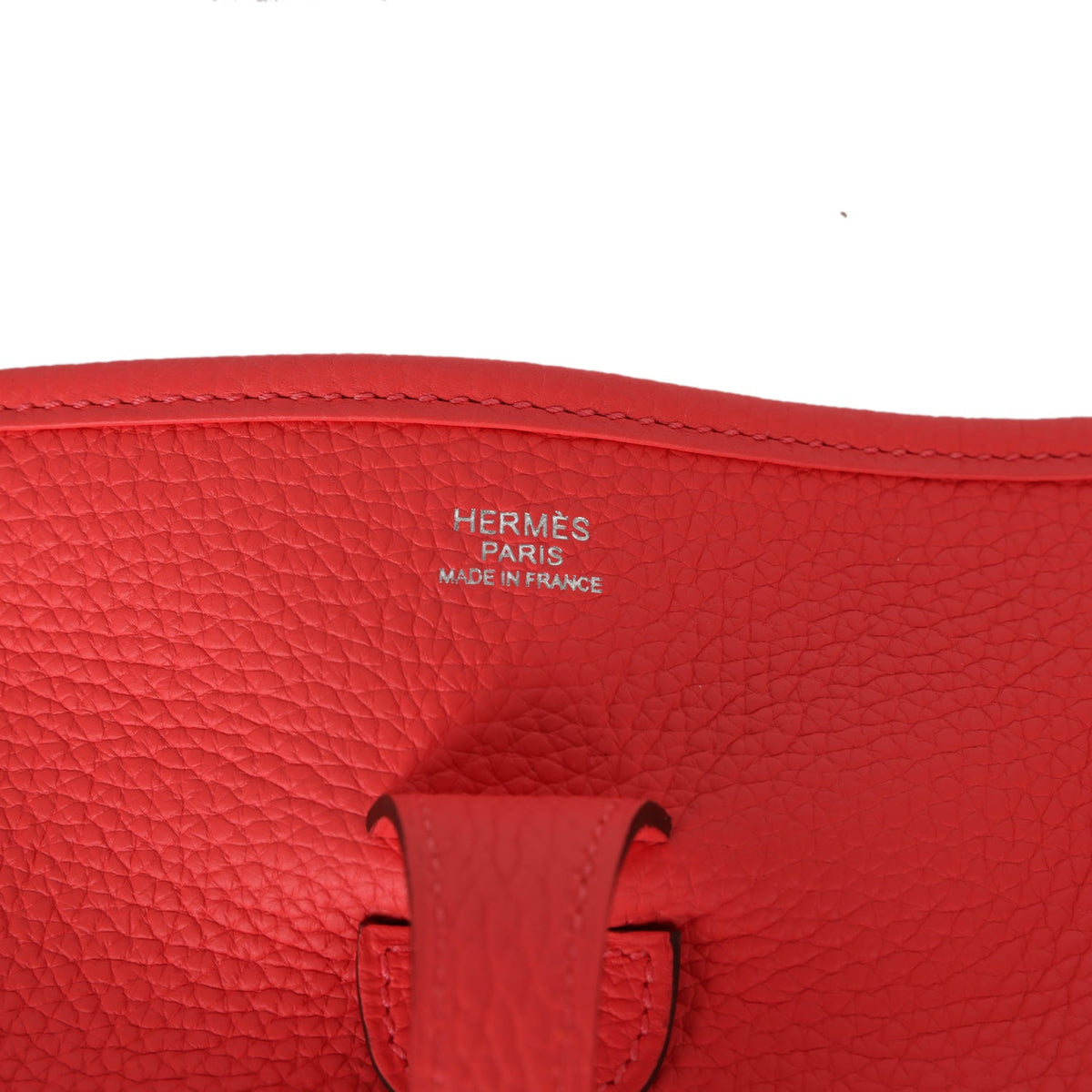 Hermès Evelyne III PM Rose Texas Clemence Palladium Hardware
